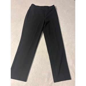 Tahari T Womens Black Pull On Straight Leg Dress Pants Career Trousers Size S
